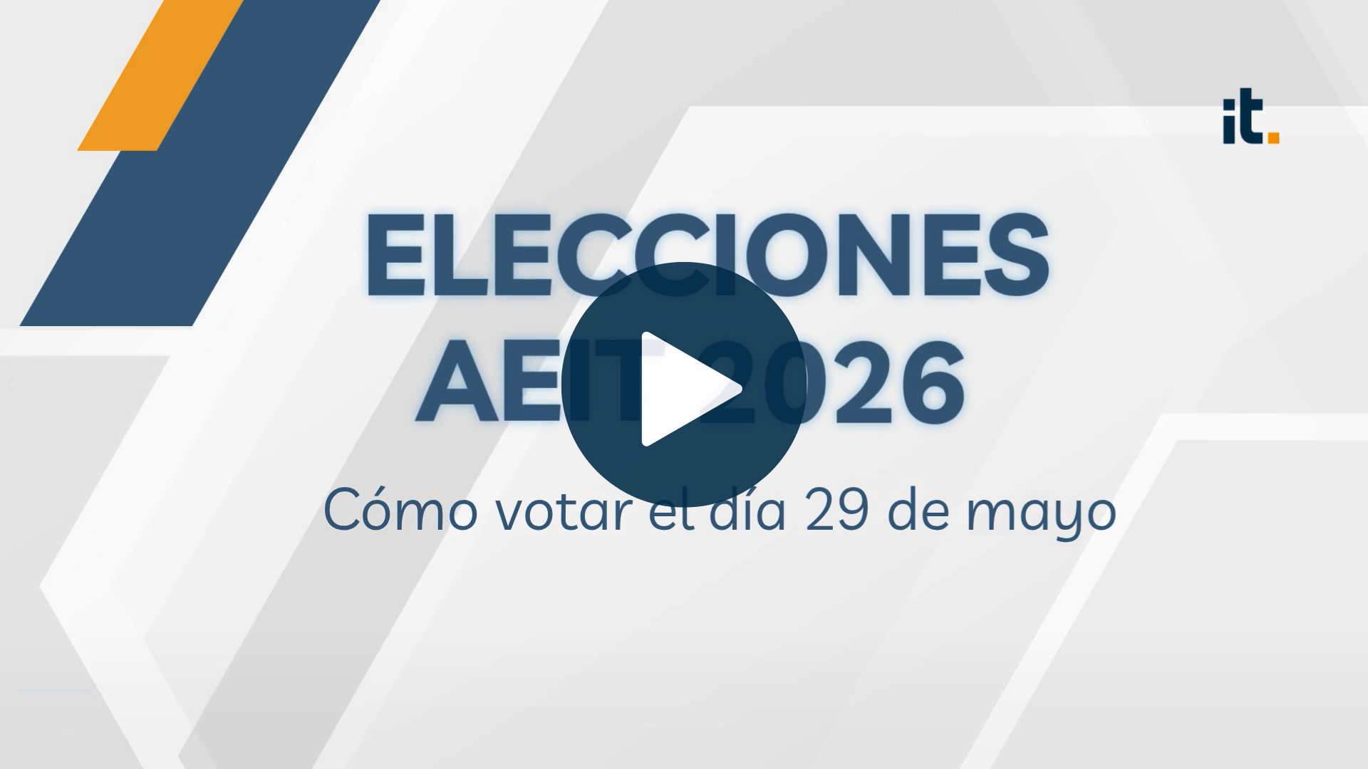 Vídeo Cómo Votar AEIT