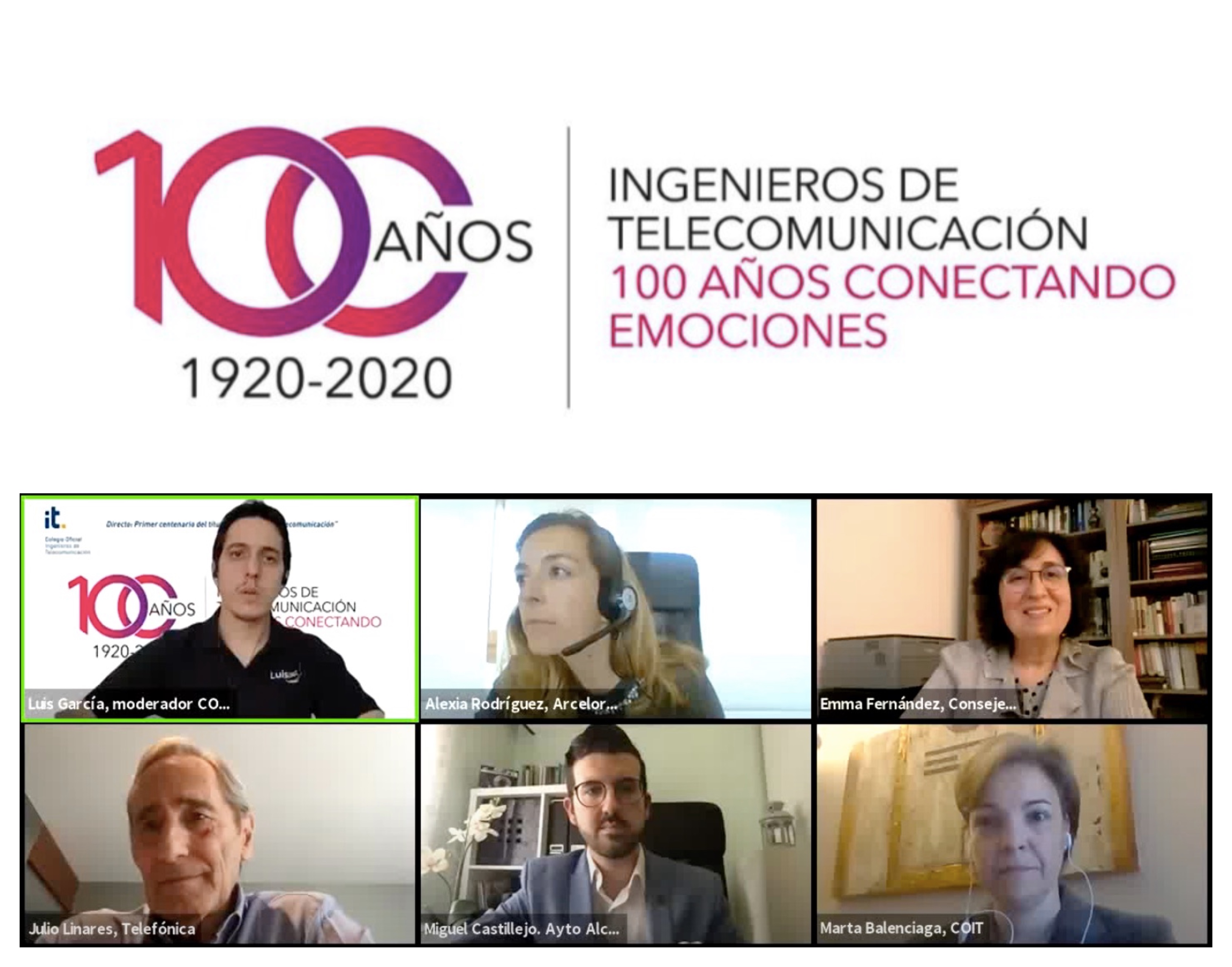 Jornada centenario Ingenieros de Telecomunicación